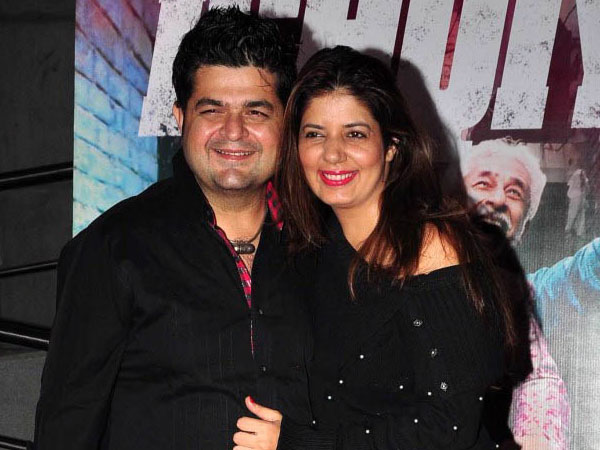 Dabboo Ratnani With Wife Manisha At Dedh Ishqiya Premiere