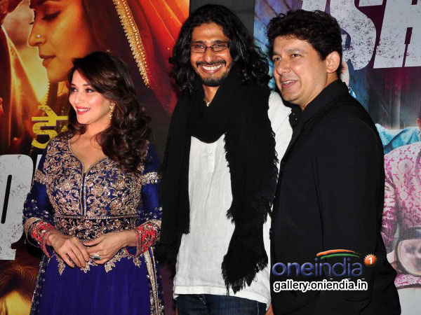 Madhuri Dixit With Husband Dr. Nene And Abhishek Chaubey