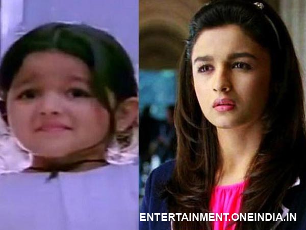 Alia Bhatt - Then And Now