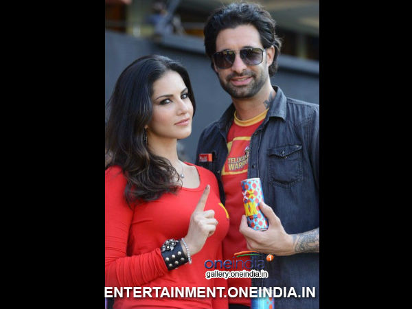 Sunny Leone's Husband Poses With XXX Drinks