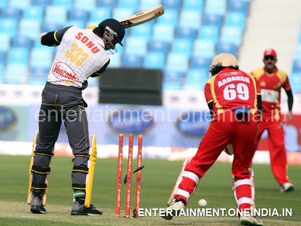 Sonu Sood Bowled Out At CCL 4