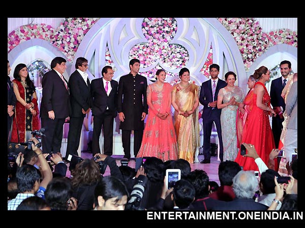 Celebrities At Ahana's Wedding