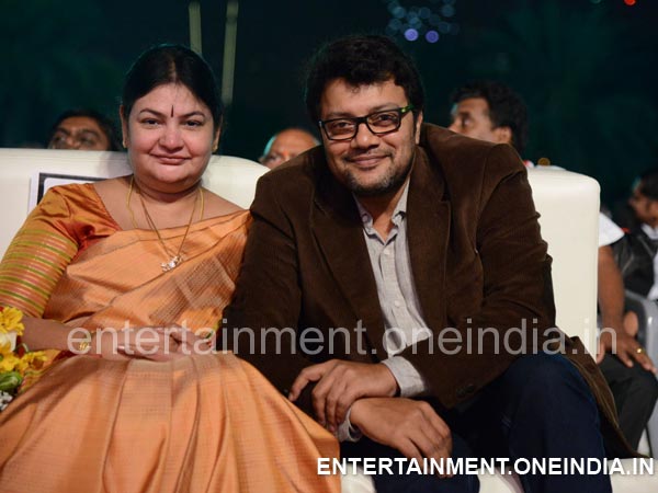 Saikumar With Wife At GAMA