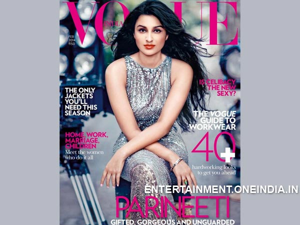 Parineeti On Vogue Magazine Cover