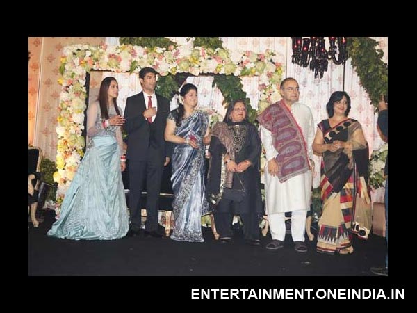 VIP's At Ahana Deol 's Wedding Reception