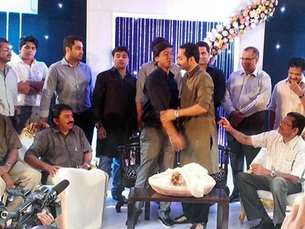 Fahad Fazil With Family And Friends