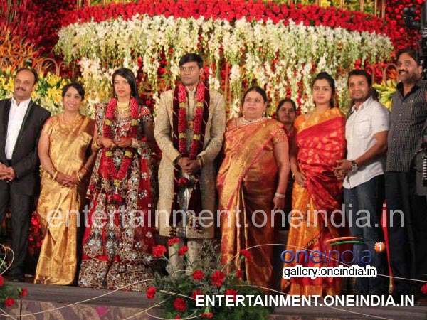 Vijay Raghavendra At SV Babu's Son's Wedding Reception