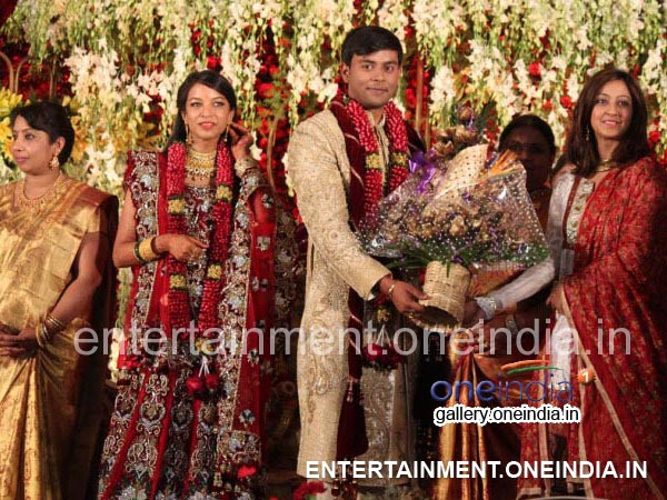 Aindrita Ray At Wedding Reception