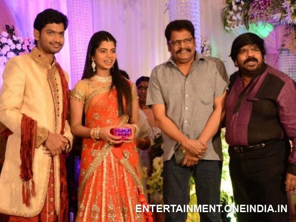 KS Ravikumar At Simbu's Sister Ilakkiya's Wedding Reception
