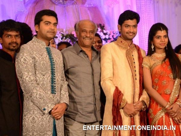 Superstar Rajinikanth At Ilakkiya's Wedding Reception