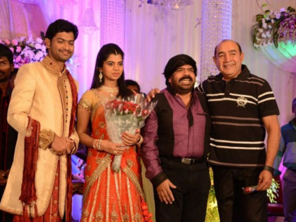 Vijayakumar At Ilakkiya-Abhilash's Wedding Reception