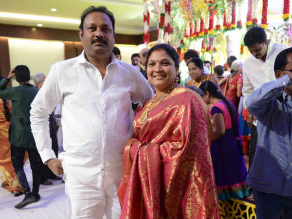 Belamkonda Suresh At Geetha Madhuri's Wedding