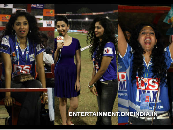 Suman Ranganath At Telugu Warriors Match In CCL 4