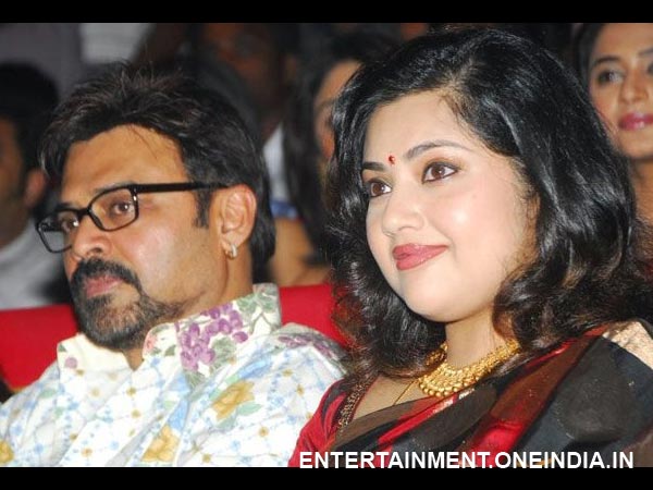 Daggubati Venkatesh And Meena