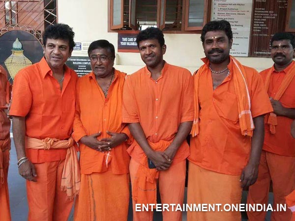 Shivanna Did Urulu Seva At Temple