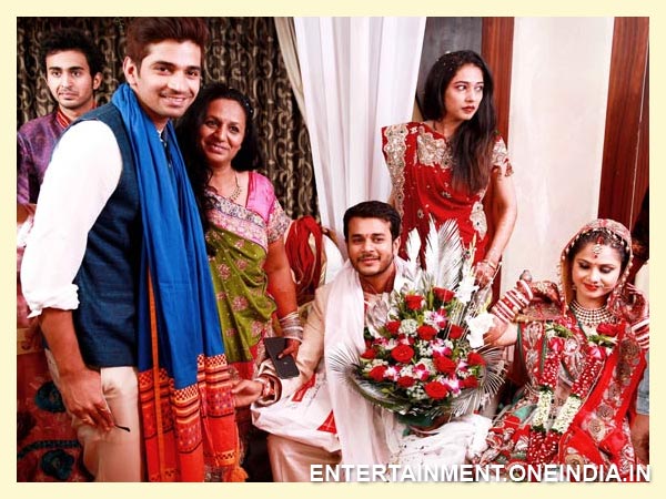 Vishal Singh Of Saath Nibhaana Saathiya At The Wedding