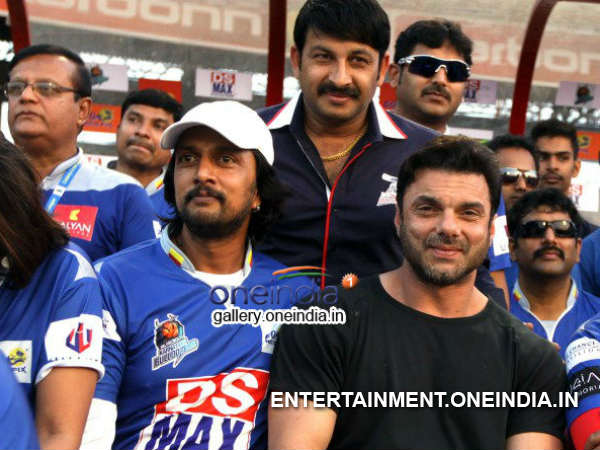 Sudeep With Sohail Khan