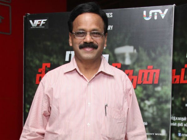 Dhananjayan Govind At Naan Sigappu Manithan Audio Release