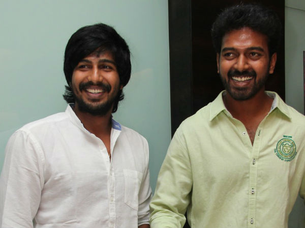 Vishnu, Vikranth At Naan Sigappu Manithan Music Launch