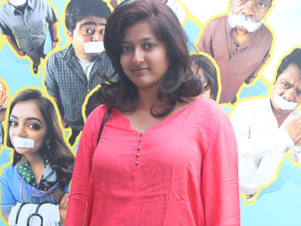 Gayathri Raghuram At Vaayai Moodi Pesavum Music Launch