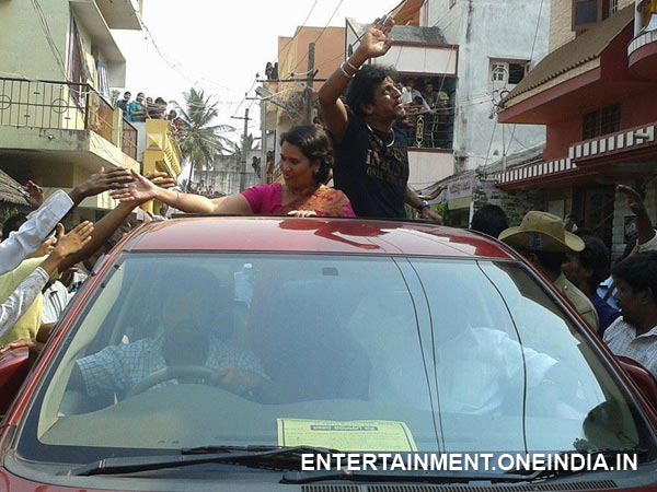 Geetha Shivaraj Kumar In Shimoga