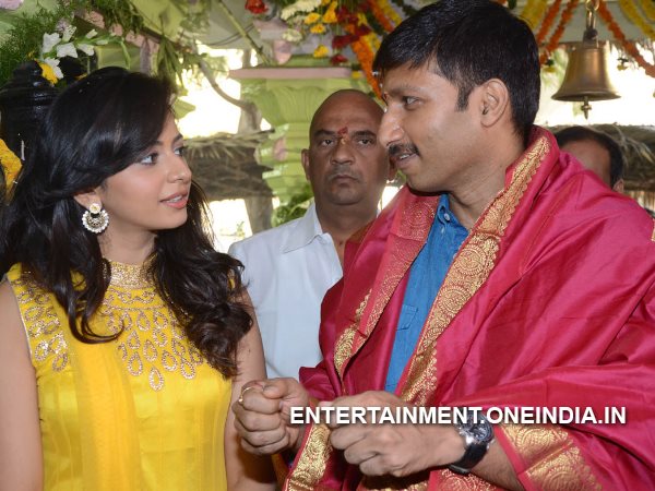 Gopichand's Bonding With Rakul Preet Singh 