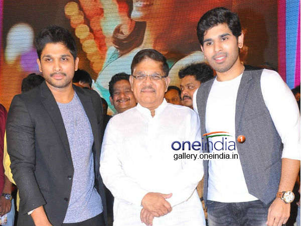 Allu Sirish With Brother Arjun And Father Aravind