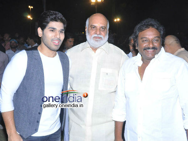Allu Sirish With Raghavendra And Vinayak 