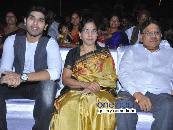 Allu Sirish With His Parents
