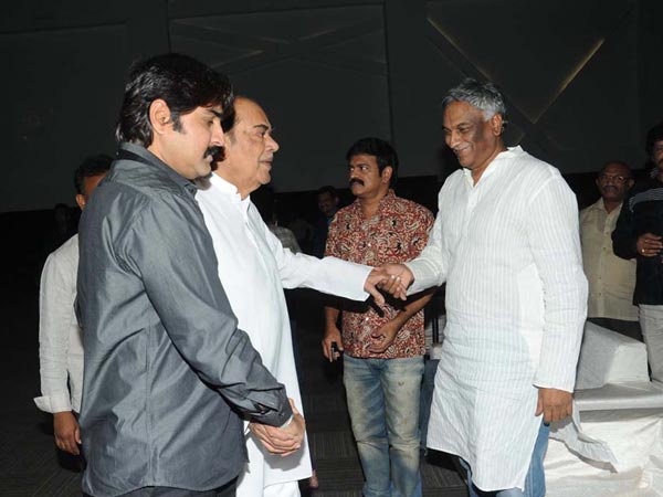 Rama Naidu-Tammareddy-Srikanth Bonding At Raja Wedding Reception