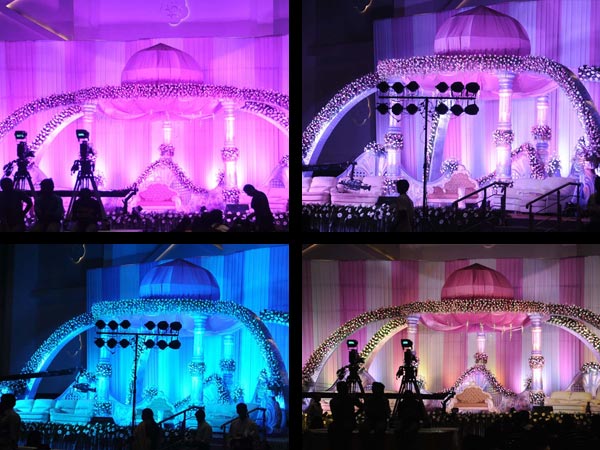 Grand Arrangement For Raja Abel Wedding Reception