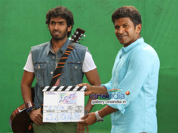 Puneet Rajkumar Tapped The Clap Board