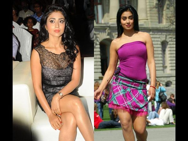 Shriya Saran In Mini Skirt In Don Seenu