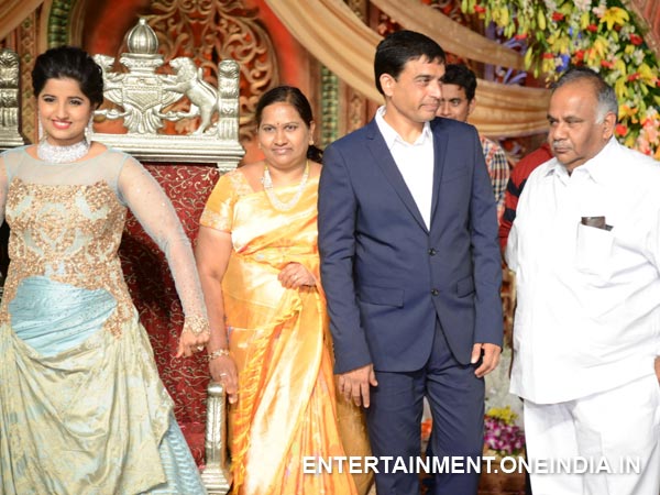 BVSN Prasad At Dil Raju's Daughter Wedding Reception