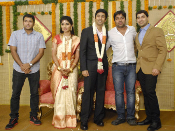 Mirchi Shiva At Chinmayi-Rahul Ravindran Wedding Reception