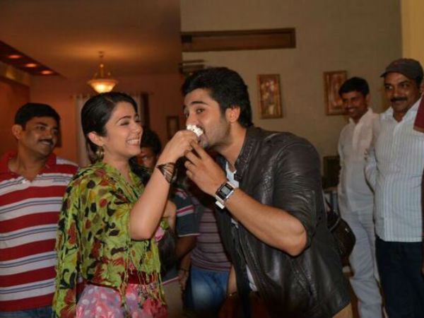 Charmi Feeding To Chetan