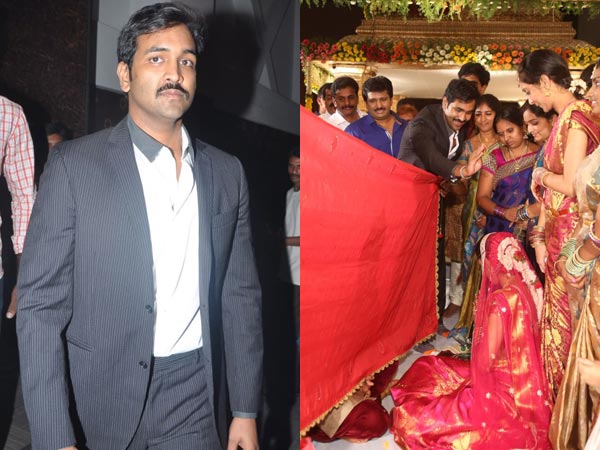 Manchu Vishnu At Sivaji Raja's Daughter's Wedding