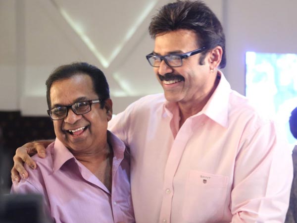 Venky, Brahmi At Sivaji Raja's Daughter's Wedding