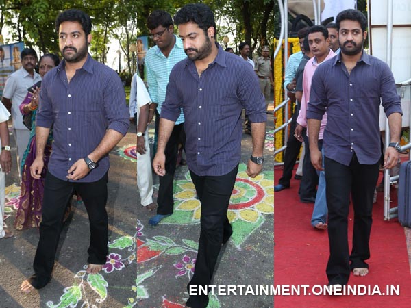 Junior NTR At NT Rama Rao 91st Birth Anniversary 