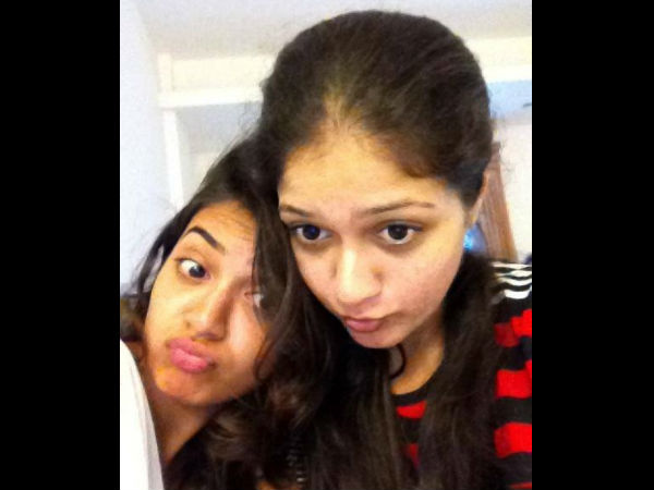 Meghana Raj And Nazriya Nazim 