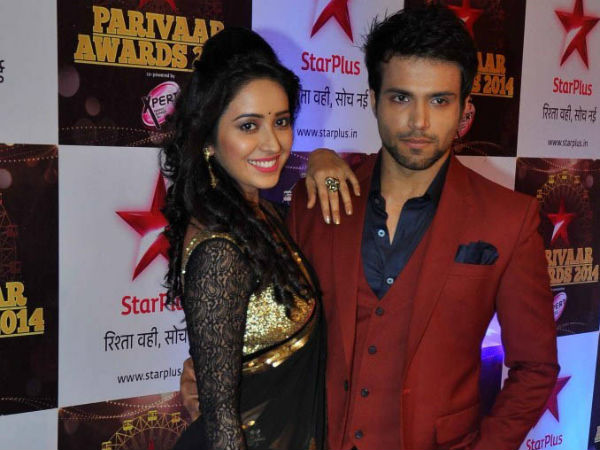 Rithvik Dhanjani-Asha Negi At the Star Parivaar Awards 2014