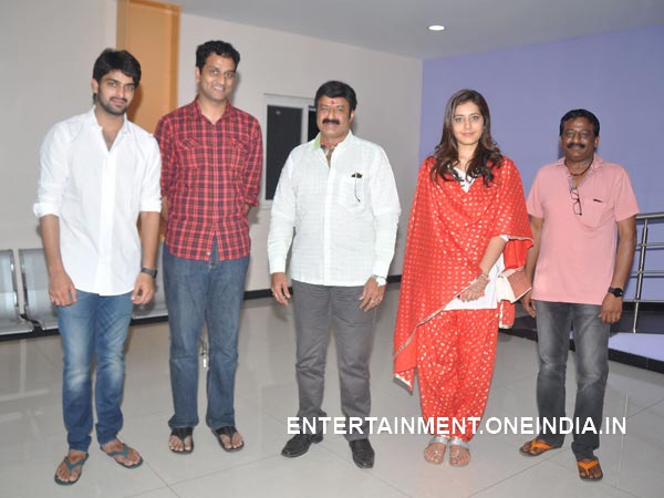 Balakrishna At Oohalu Gusagusalade Special Screening