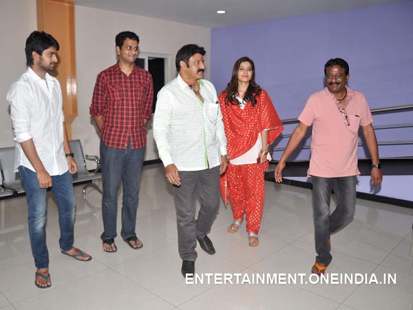 Balakrishna Congratulates Oohalu Gusagusalade Team