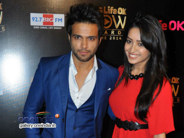 Life Ok Awards 2014: Rithvik Dhanjani And Asha Negi Look Fabulous