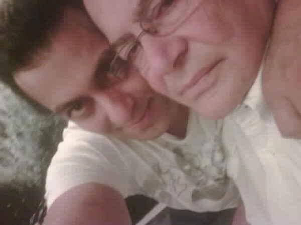 Salman Khan With Papa