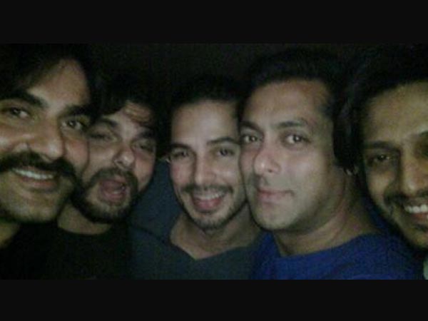 Salman With Arbaaz 