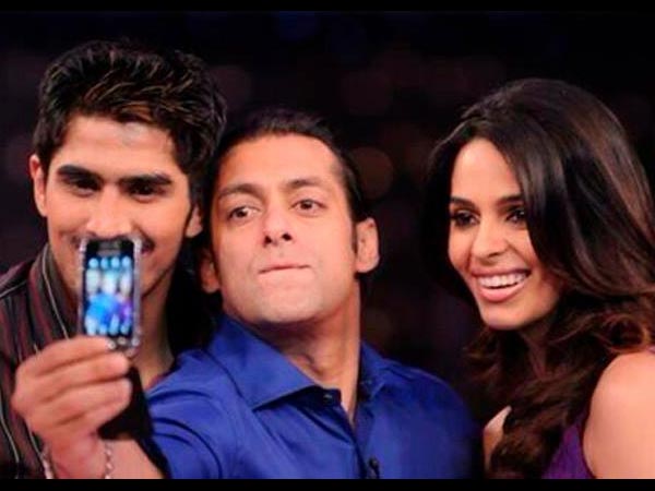 Salman With Mallika And Vijendra