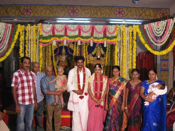 A Picture From Senthil-Srija's Marriage
