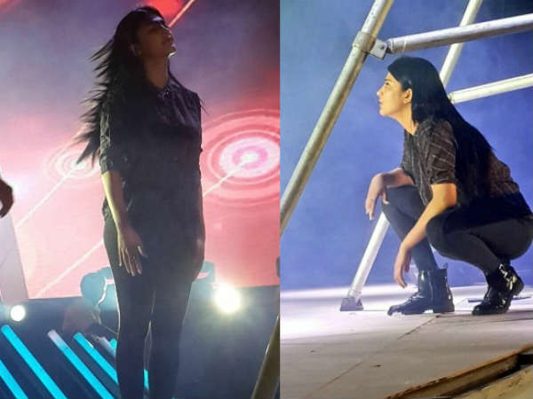 Shruti Hassan Practice Dance Moves