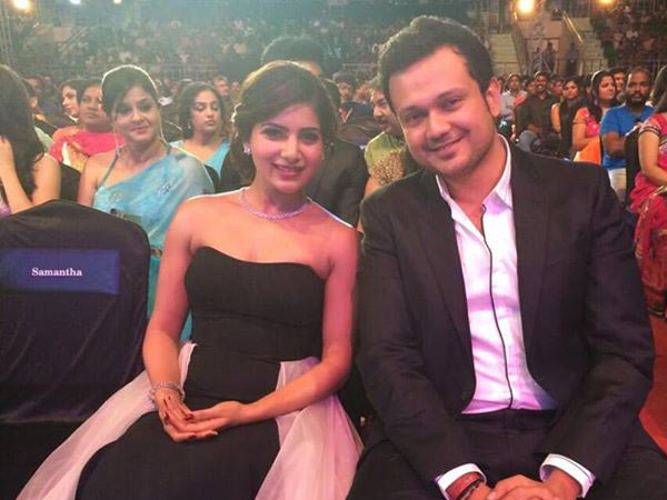 Samantha At Filmfare Awards South 2014